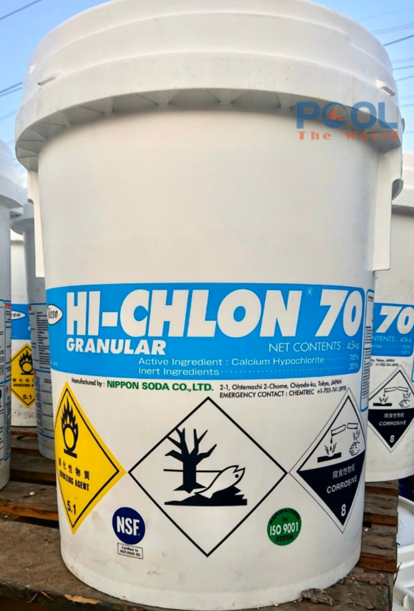 Cách Bảo Vệ Hệ Thống Lọc Và Đường Ống Khỏi Đóng Cặn Canxi Với Chlorine Japan 70%. NIPON